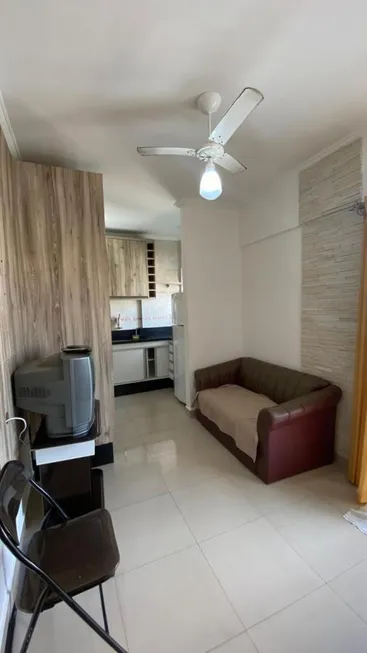 Foto 1 de Apartamento com 1 Quarto para alugar, 43m² em Boqueirão, Praia Grande