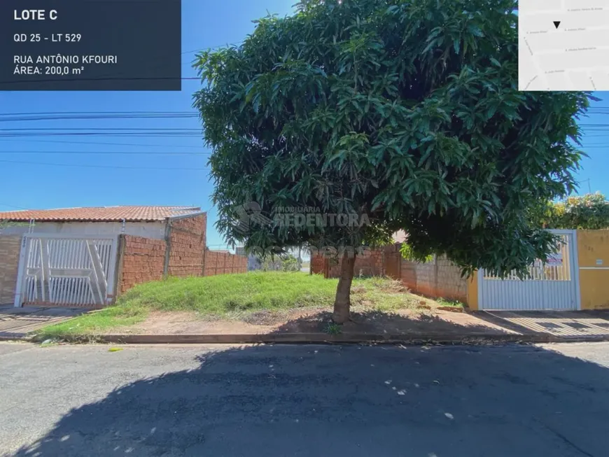 Foto 1 de Lote/Terreno à venda, 200m² em Parque das Aroeiras II, São José do Rio Preto