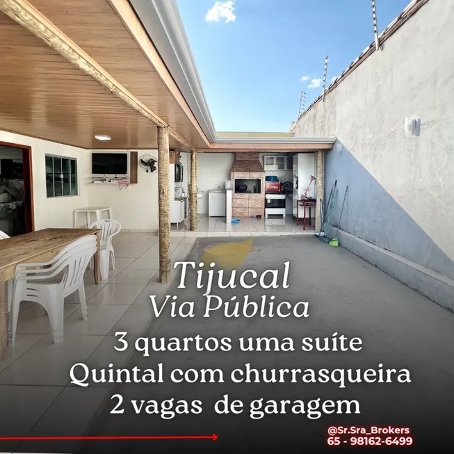 Foto 1 de Casa com 3 Quartos à venda, 140m² em Tijucal, Cuiabá