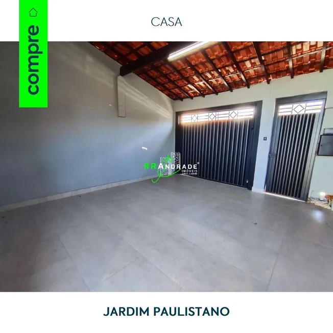 Foto 1 de Casa com 2 Quartos à venda, 115m² em Jardim Paulistano, Franca