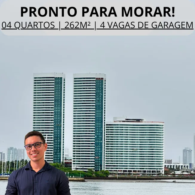 Foto 1 de Apartamento com 4 Quartos à venda, 262m² em São José, Recife