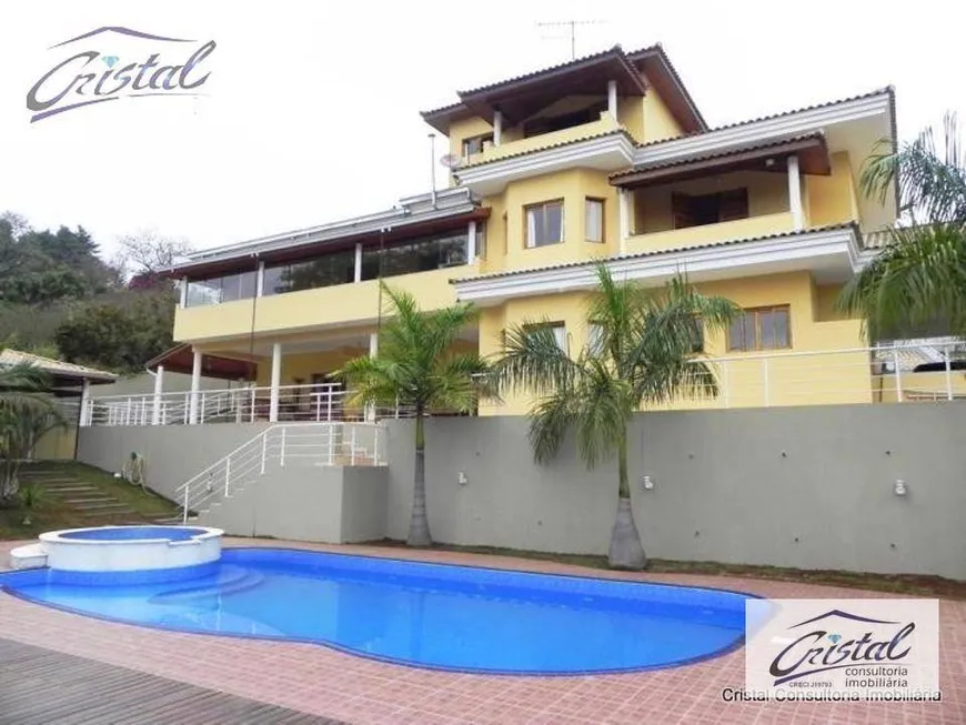Foto 1 de Casa de Condomínio com 5 Quartos para venda ou aluguel, 890m² em Granja Viana, Carapicuíba