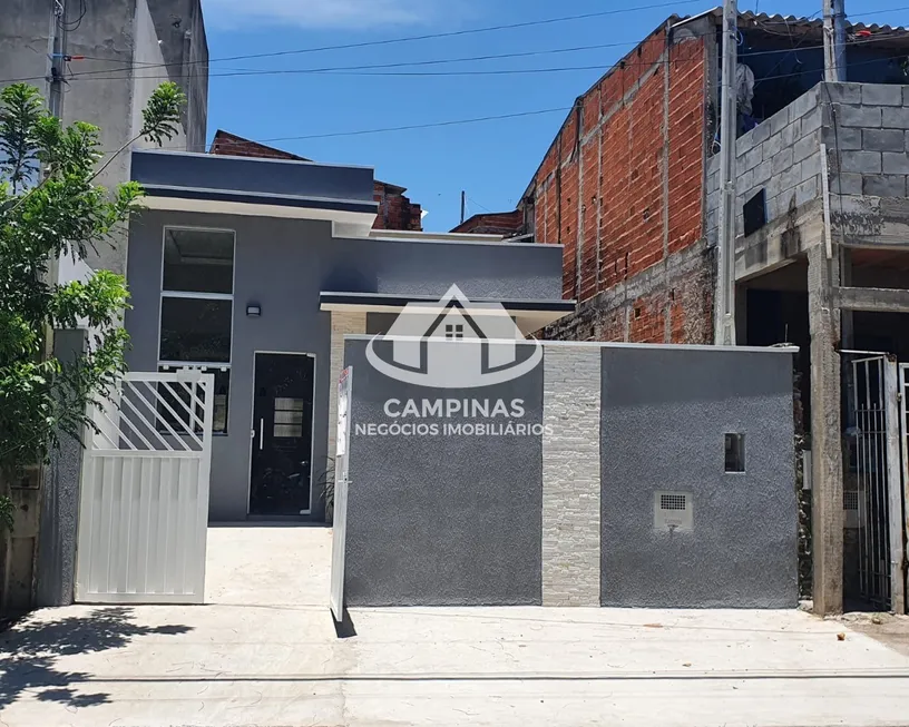 Foto 1 de Casa com 2 Quartos à venda, 52m² em Loteamento Residencial Novo Mundo, Campinas