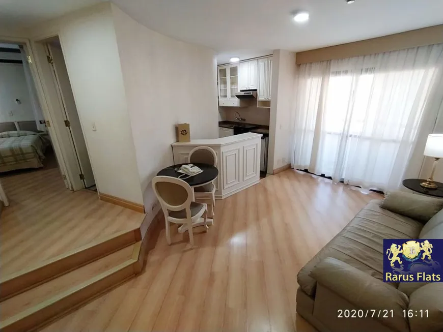 Foto 1 de Flat com 1 Quarto para alugar, 48m² em Bela Vista, São Paulo