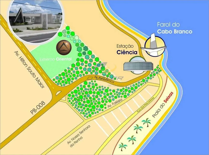 Foto 1 de Lote/Terreno à venda, 610m² em Portal do Sol, João Pessoa