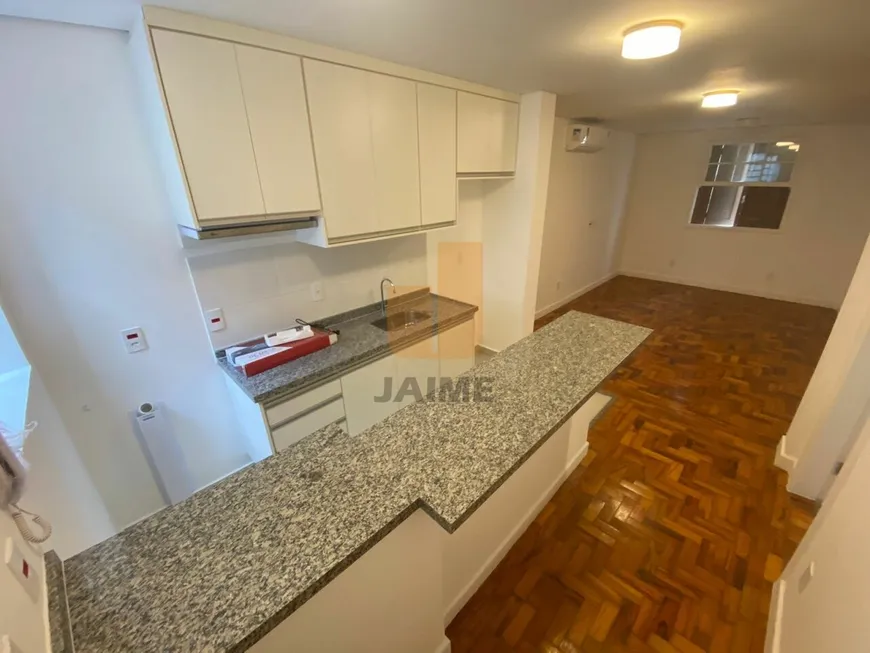 Foto 1 de Apartamento com 1 Quarto para alugar, 49m² em Higienópolis, São Paulo