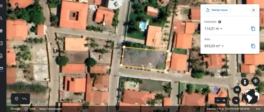 Foto 1 de Lote/Terreno para venda ou aluguel, 690m² em Praia do Coqueiro, Luís Correia