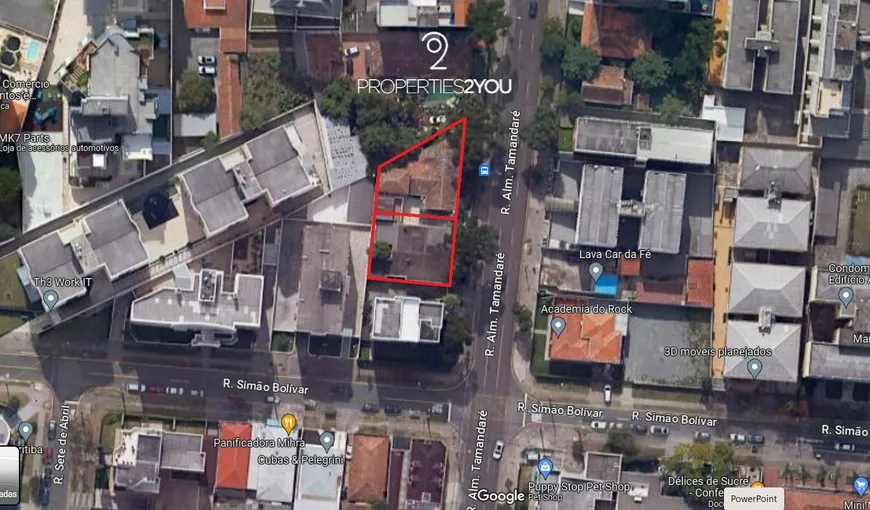 Foto 1 de Lote/Terreno à venda, 856m² em Juvevê, Curitiba