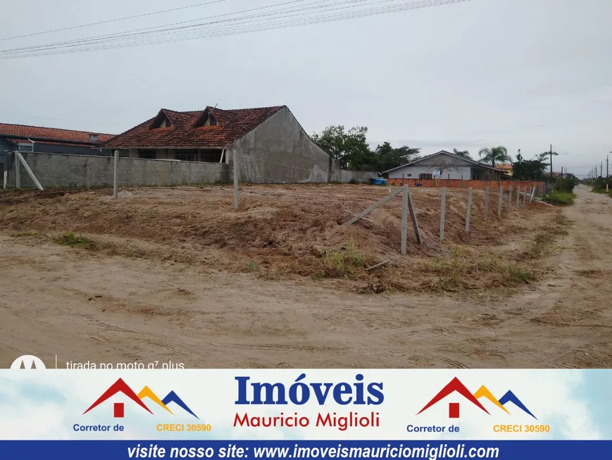 Foto 1 de Lote/Terreno à venda, 490m² em Praia do Ervino, São Francisco do Sul