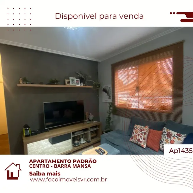 Foto 1 de Apartamento com 3 Quartos à venda, 70m² em Centro, Barra Mansa