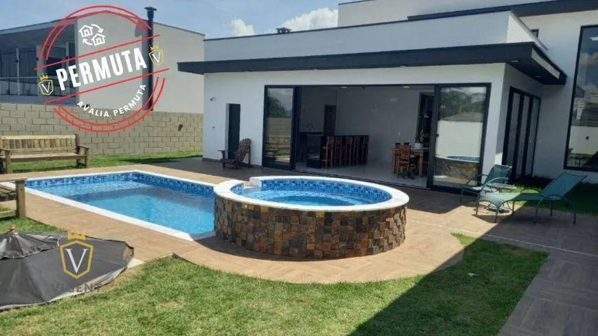 Foto 1 de Casa de Condomínio com 3 Quartos à venda, 340m² em Caxambú, Jundiaí