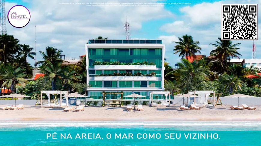 Foto 1 de Flat com 1 Quarto à venda, 26m² em Porto de Galinhas, Ipojuca