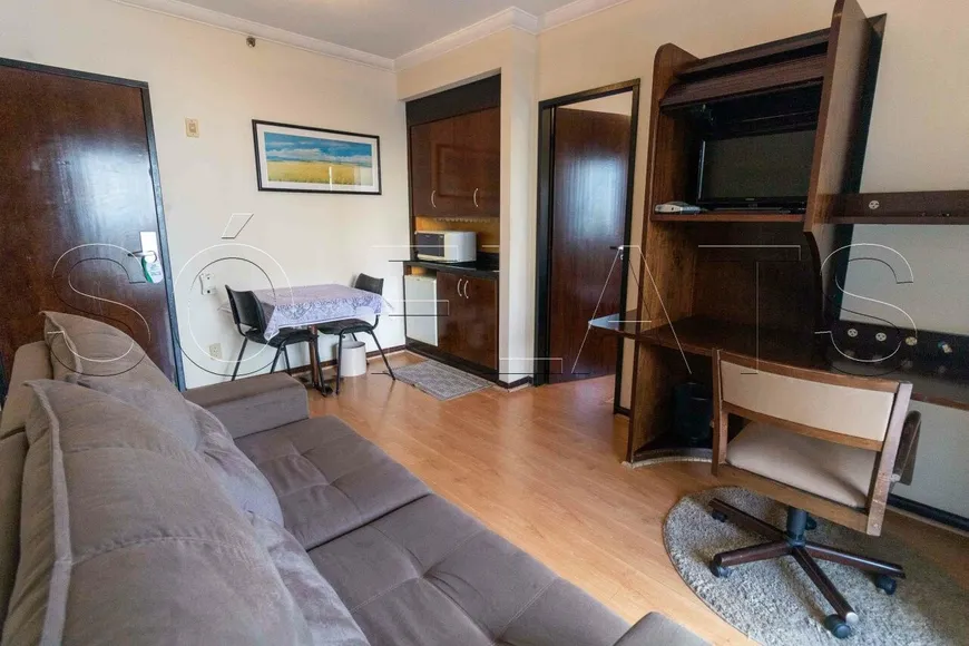 Foto 1 de Flat com 1 Quarto para alugar, 36m² em Moema, São Paulo