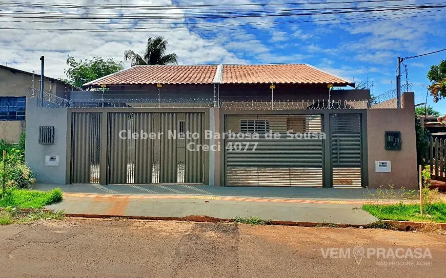 Foto 1 de Casa com 3 Quartos à venda, 109m² em Coronel Antonino, Campo Grande