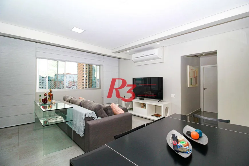 Foto 1 de Apartamento com 2 Quartos à venda, 103m² em Ponta da Praia, Santos