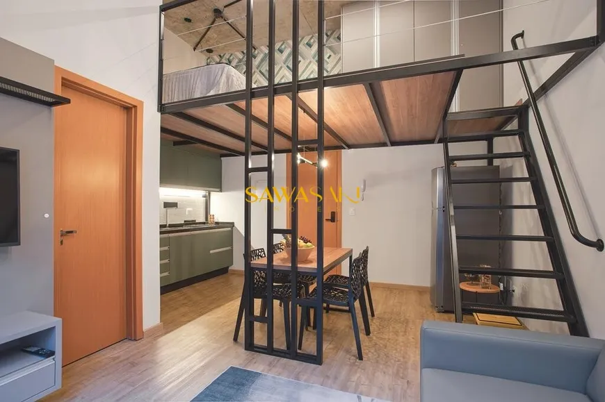 Foto 1 de Apartamento com 1 Quarto à venda, 40m² em São Francisco, Curitiba