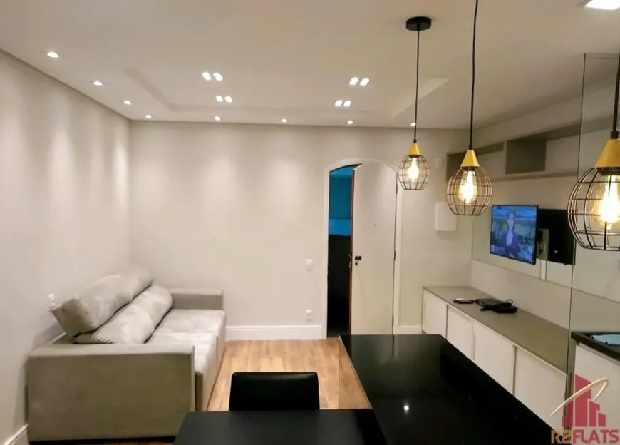 Foto 1 de Apartamento com 1 Quarto à venda, 52m² em Moema, São Paulo