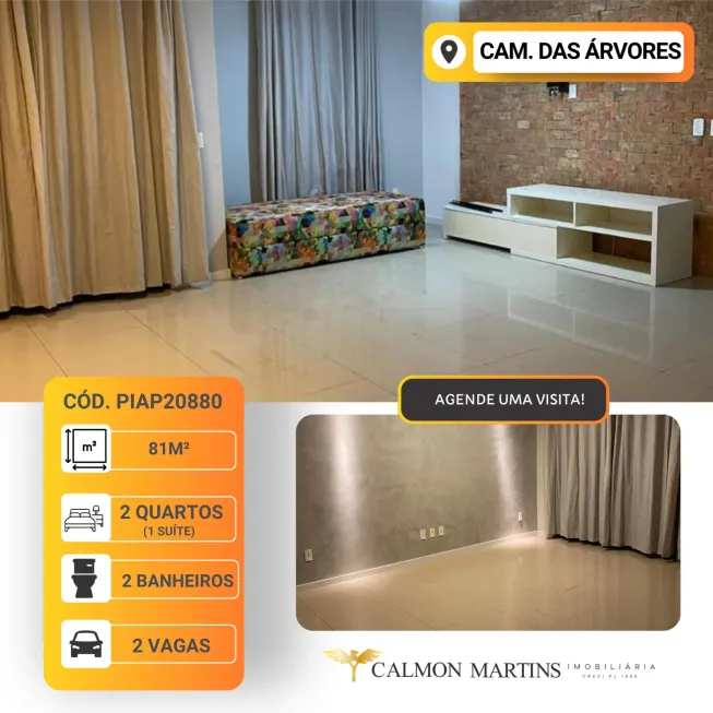 Foto 1 de Apartamento com 2 Quartos à venda, 81m² em Caminho Das Árvores, Salvador