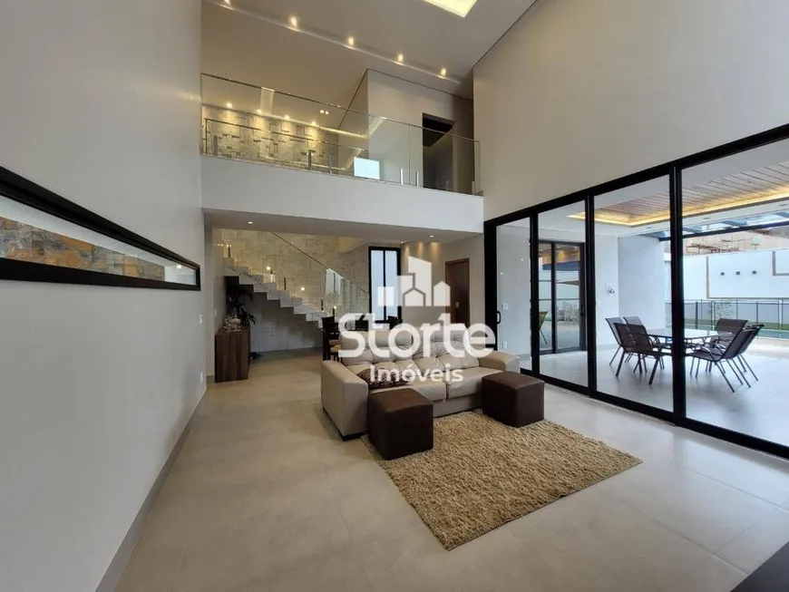 Foto 1 de Casa de Condomínio com 3 Quartos à venda, 242m² em Varanda Sul, Uberlândia