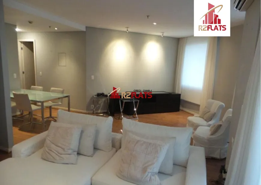 Foto 1 de Flat com 1 Quarto para alugar, 72m² em Itaim Bibi, São Paulo