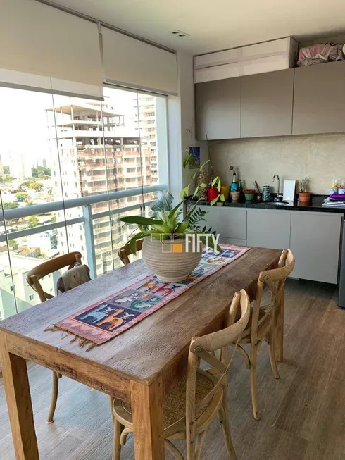 Foto 1 de Apartamento com 2 Quartos à venda, 72m² em Brooklin, São Paulo