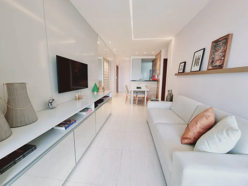 Foto 1 de Apartamento com 2 Quartos para alugar, 70m² em Ponta D'areia, São Luís