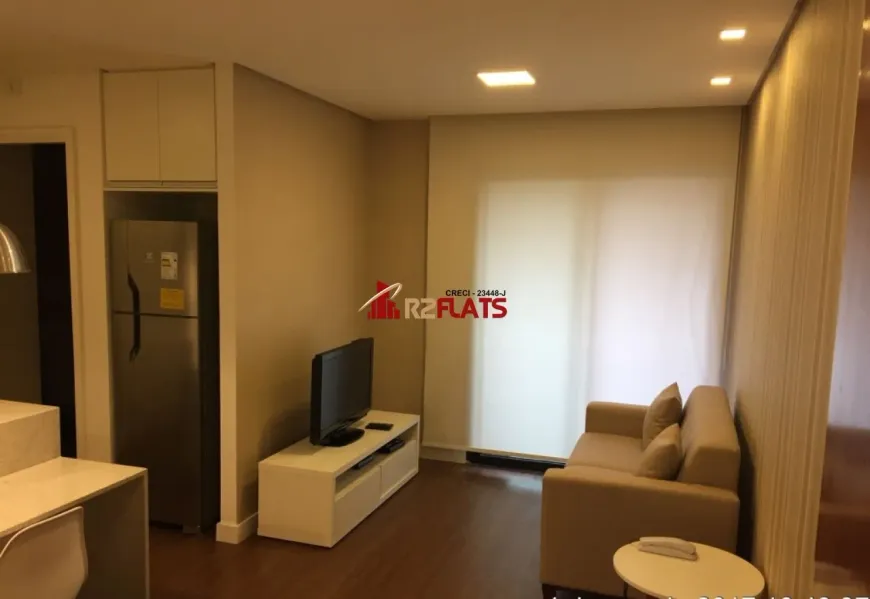 Foto 1 de Flat com 1 Quarto para alugar, 40m² em Itaim Bibi, São Paulo