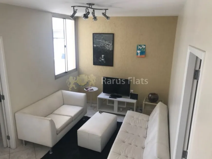 Foto 1 de Flat com 2 Quartos para alugar, 73m² em Moema, São Paulo