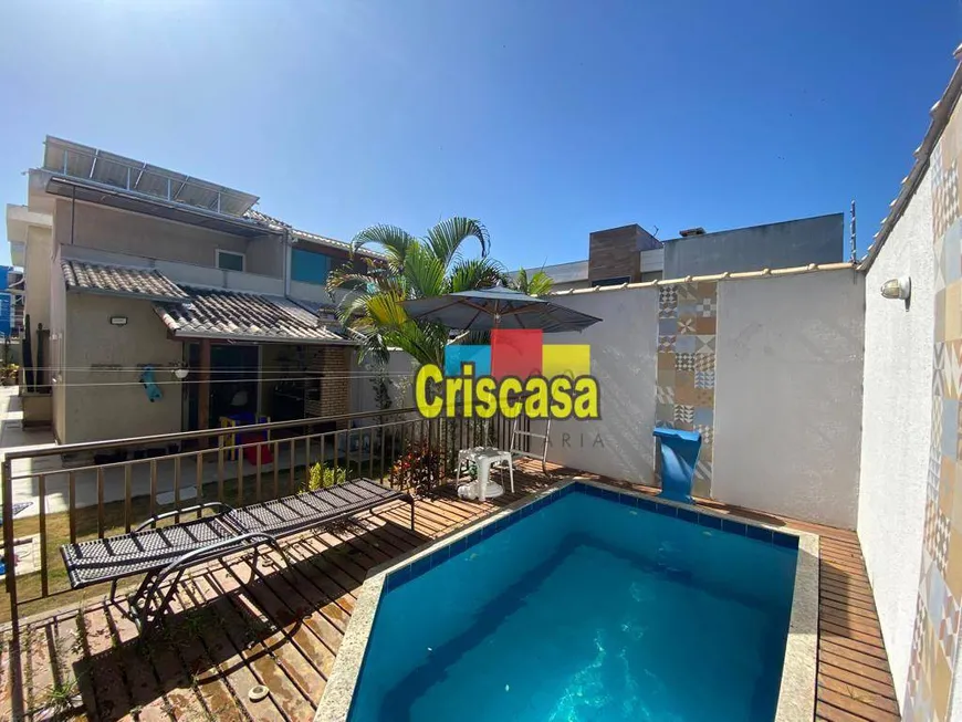 Foto 1 de Casa com 3 Quartos à venda, 132m² em Jardim Bela Vista, Rio das Ostras