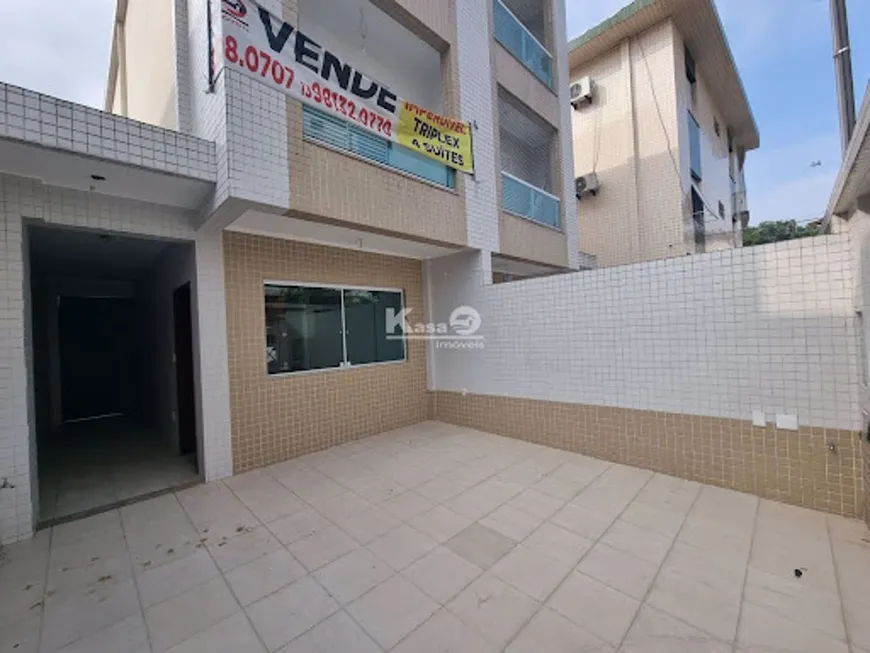 Foto 1 de Casa com 4 Quartos à venda, 175m² em Vila Belmiro, Santos