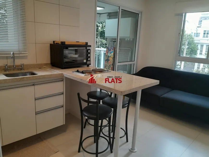 Foto 1 de Flat com 1 Quarto para alugar, 35m² em Vila Mariana, São Paulo