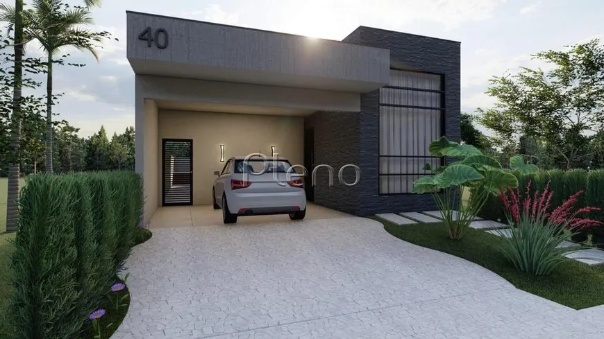 Foto 1 de Casa de Condomínio com 3 Quartos à venda, 132m² em Vila Monte Alegre, Paulínia