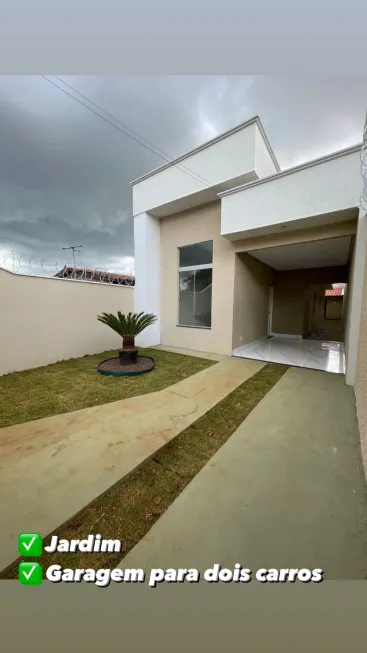 Foto 1 de Casa com 3 Quartos à venda, 110m² em Setor Garavelo, Aparecida de Goiânia