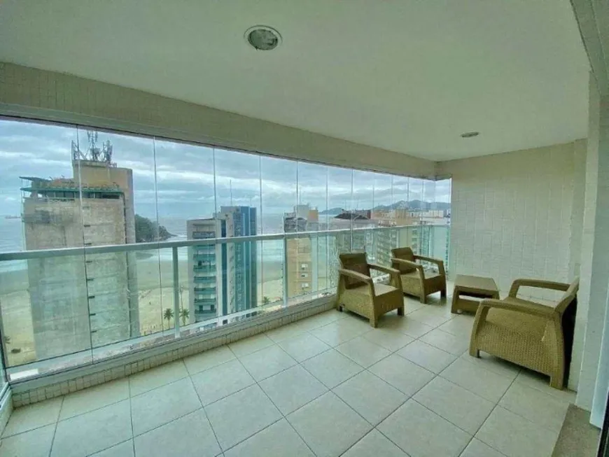 Foto 1 de Apartamento com 3 Quartos para venda ou aluguel, 132m² em José Menino, Santos