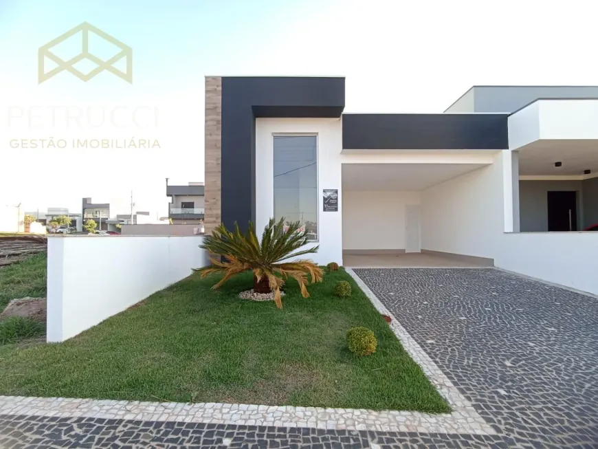 Foto 1 de Casa de Condomínio com 3 Quartos à venda, 134m² em Vila Monte Alegre, Paulínia