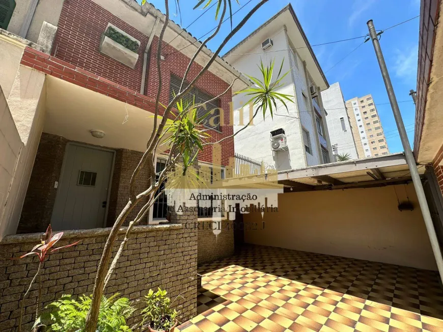 Foto 1 de Casa com 2 Quartos para alugar, 104m² em Embaré, Santos