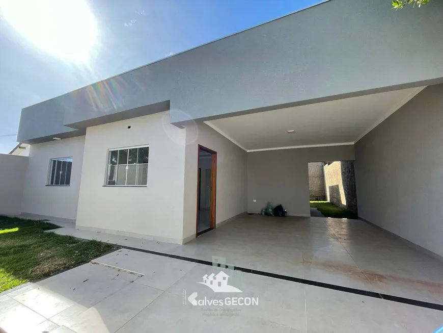 Foto 1 de Casa com 3 Quartos à venda, 130m² em Residencial Sirio Libanes II , Campo Grande