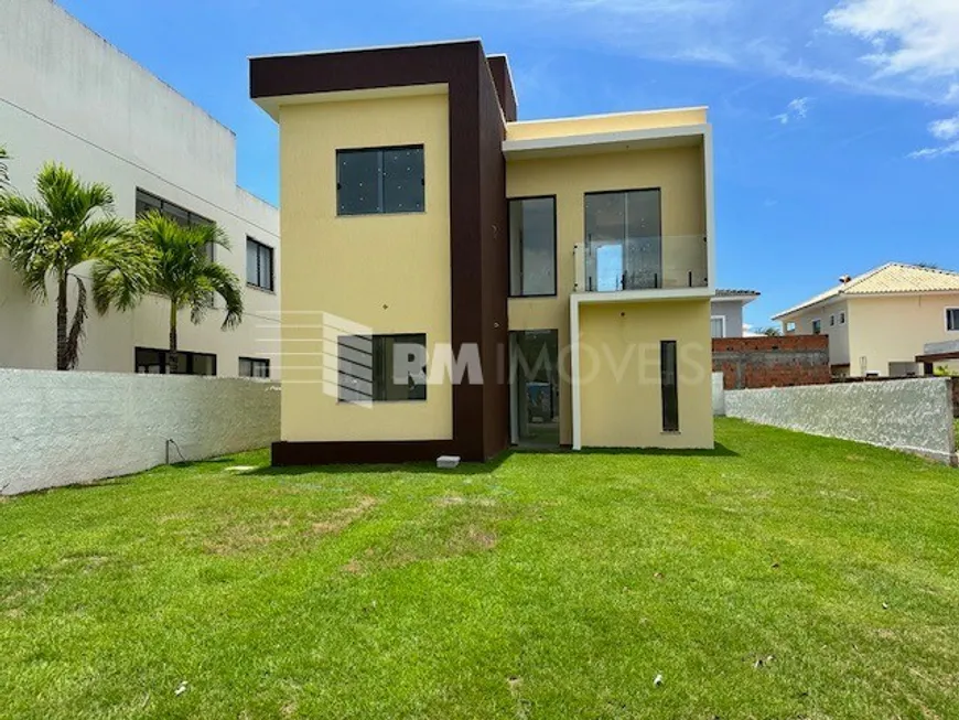 Foto 1 de Casa de Condomínio com 4 Quartos à venda, 136m² em Parque das Dunas Abrantes, Camaçari
