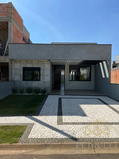 Foto 1 de Casa de Condomínio com 3 Quartos à venda, 142m² em Vila Monte Alegre, Paulínia