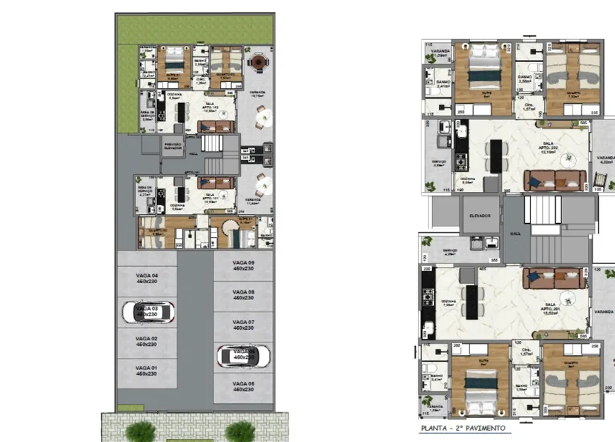 Foto 1 de Apartamento com 2 Quartos à venda, 56m² em Santa Branca, Belo Horizonte