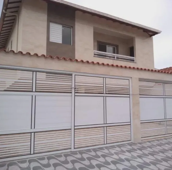 Foto 1 de Casa de Condomínio com 2 Quartos à venda, 61m² em Samambaia, Praia Grande