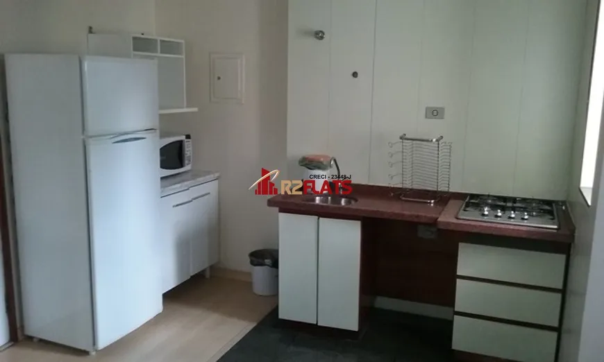 Foto 1 de Flat com 1 Quarto para alugar, 42m² em Jardins, São Paulo