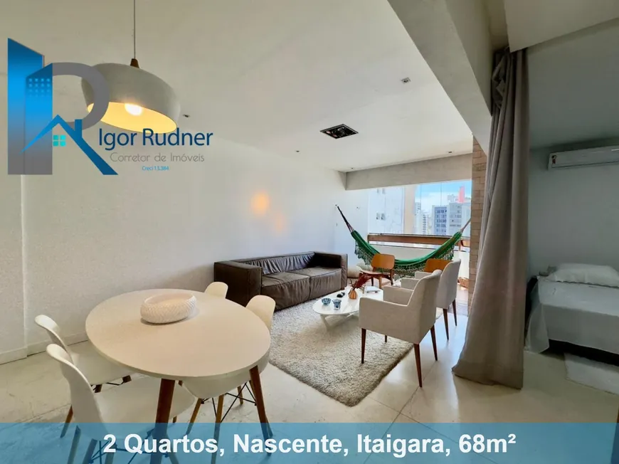 Foto 1 de Apartamento com 2 Quartos à venda, 68m² em Itaigara, Salvador