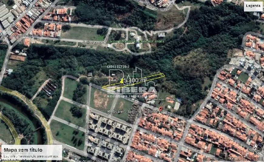 Foto 1 de Lote/Terreno à venda, 5300m² em Jardim Leocadia, Sorocaba