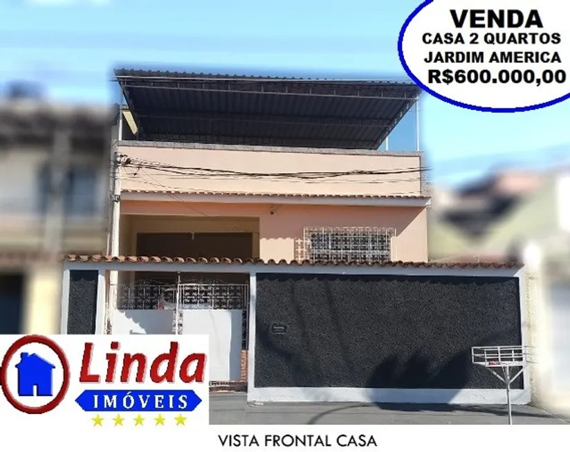Foto 1 de Casa com 2 Quartos à venda, 248m² em Jardim América, Rio de Janeiro