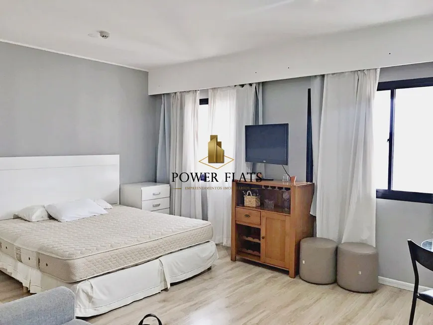 Foto 1 de Flat com 1 Quarto para alugar, 30m² em Moema, São Paulo