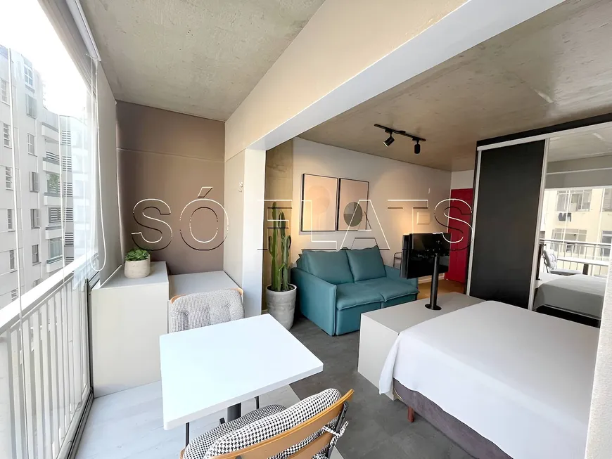 Foto 1 de Apartamento com 1 Quarto à venda, 31m² em República, São Paulo