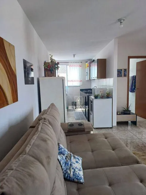 Foto 1 de Apartamento com 2 Quartos à venda, 45m² em Santa Rita, Santa Luzia