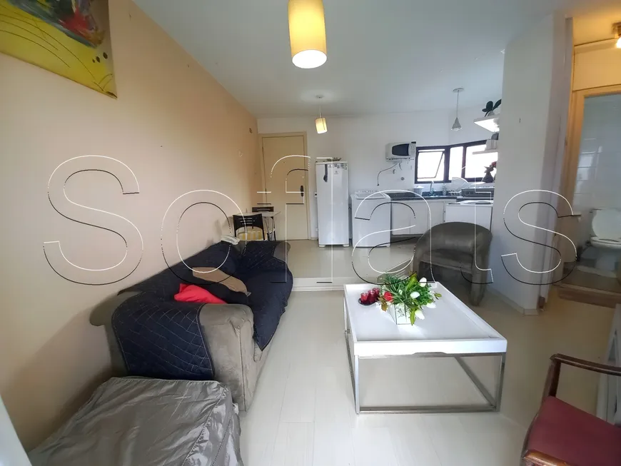 Foto 1 de Flat com 1 Quarto à venda, 36m² em Cerqueira César, São Paulo