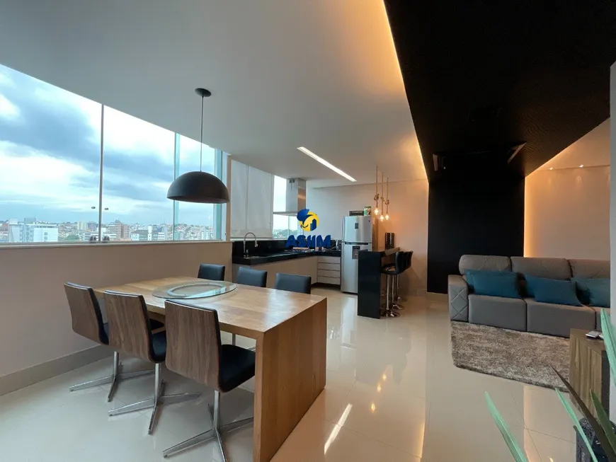 Foto 1 de Cobertura com 3 Quartos para alugar, 230m² em Castelo, Belo Horizonte